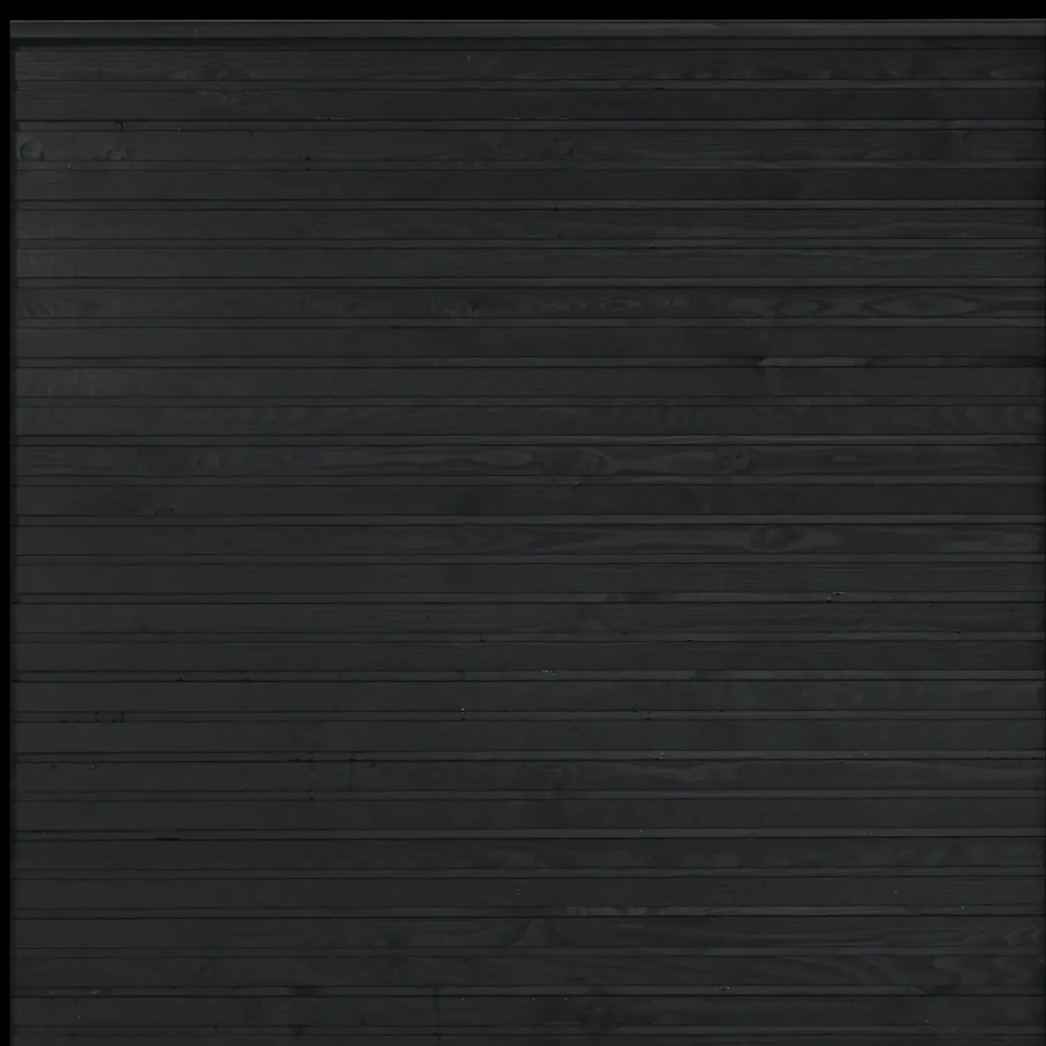 Hot Plus Plank profilhegn 174x91 cm sort