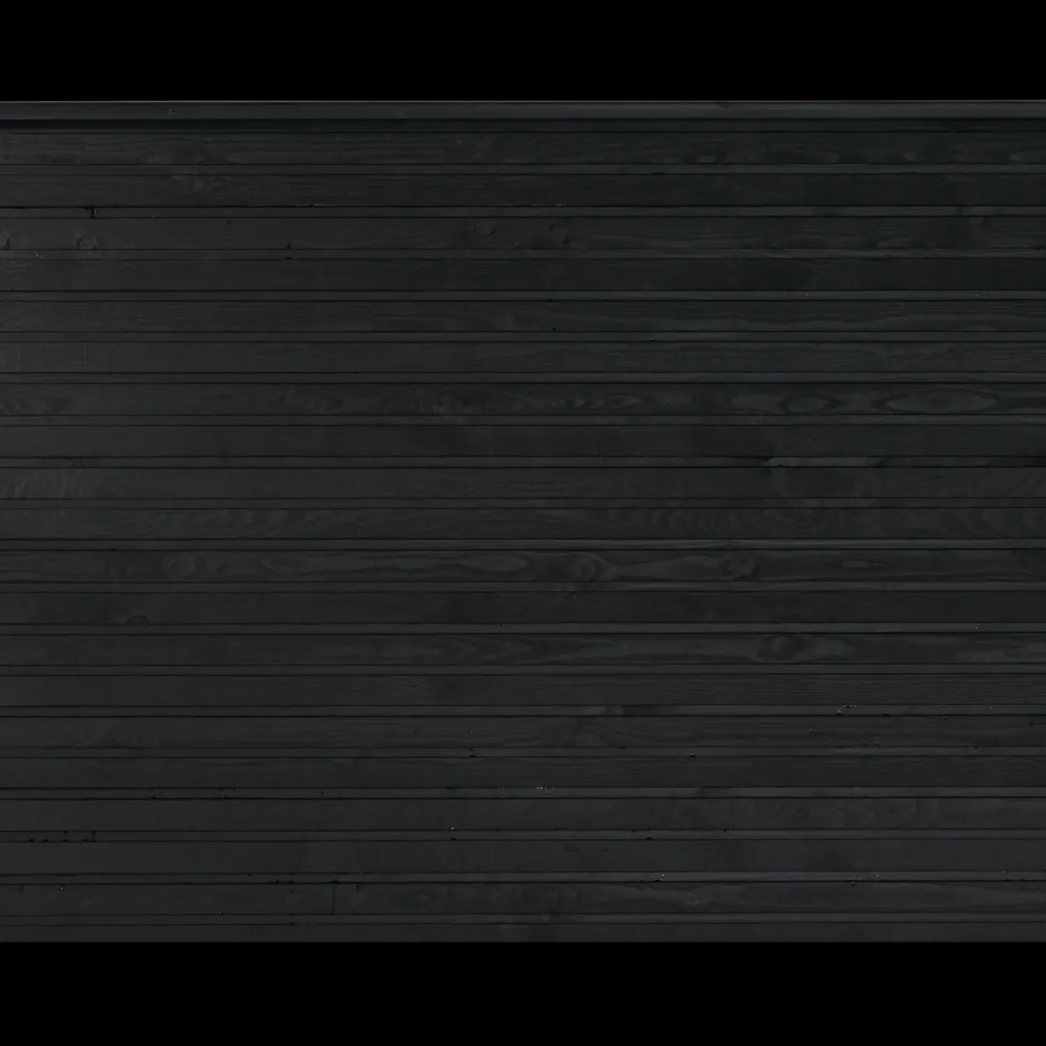 Hot Plus Plank profilhegn 174x91 cm sort