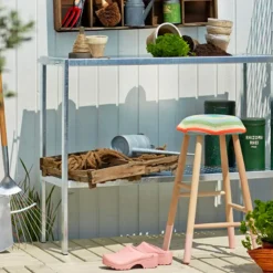 Plus Plante- Og Anretterborde^plantebord 17943-1 varmgalvaniseret 40x90x110 cm