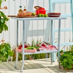 Plus Plante- Og Anretterborde^plantebord 17943-1 varmgalvaniseret 40x90x110 cm