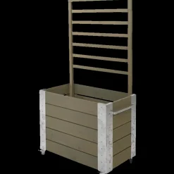 Plus Plantekasser^plantekasse 48x47x88 cm grundmalet sort