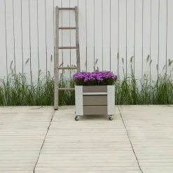 Plus Plantekasser^plantekasse 48x47x88 cm grundmalet sort