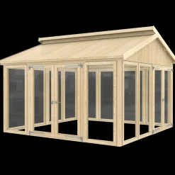 Plus Store Drivhuse Over 10 M²^Redskabsrum/Drivhus 12,25 m²  Model 21