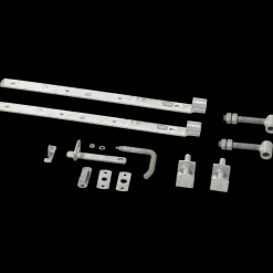 Plus Havelåger^Retro bred låge inkl. beslag 150x80 cm hvid