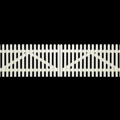 Plus Havelåger^Retro dobbeltlåge 300x80 cm hvid