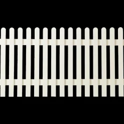 Plus Træhegn^Retro hegn 150x80 cm hvid