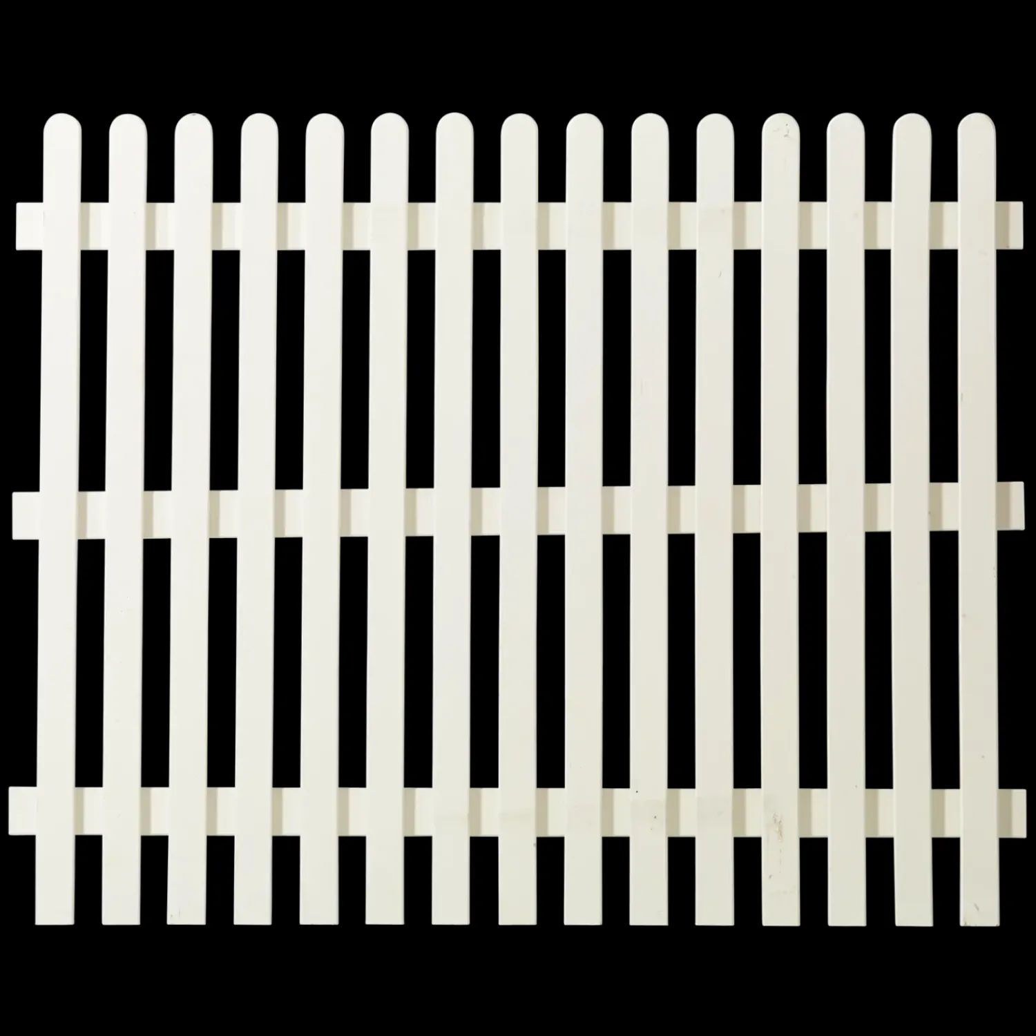 Plus Træhegn^Retro hegn 150x80 cm hvid