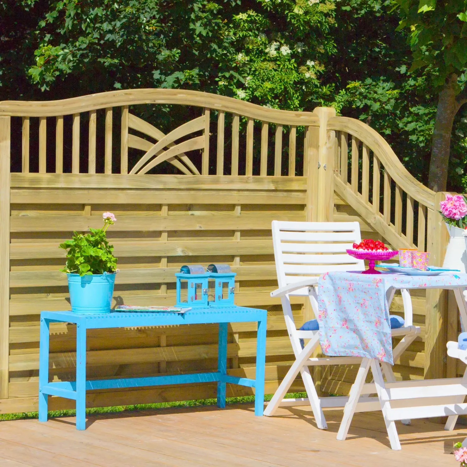 Discount Plus Rondo hegn 180x112 cm trykimprægneret