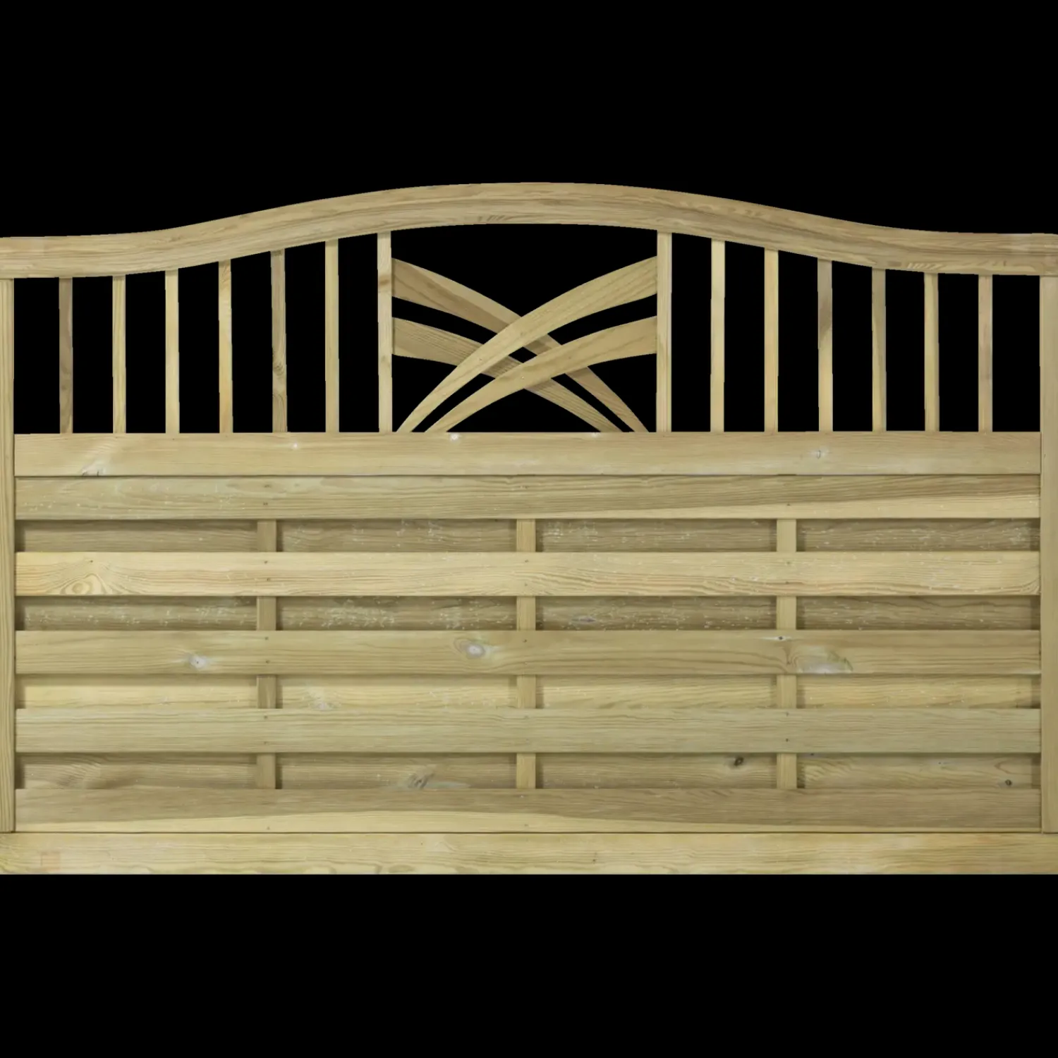 Discount Plus Rondo hegn 180x112 cm trykimprægneret