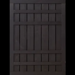 Plus Havelåger^Rustik enkeltlåge 100x138 cm sort