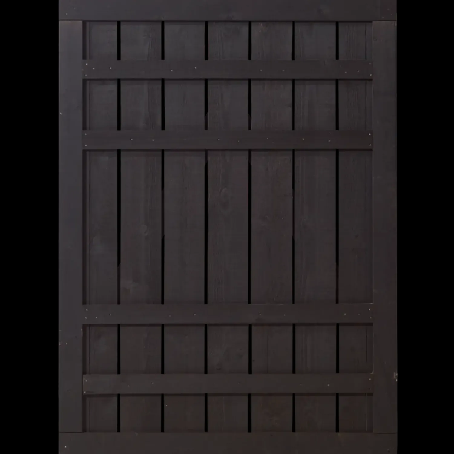 Plus Havelåger^Rustik enkeltlåge 100x138 cm sort