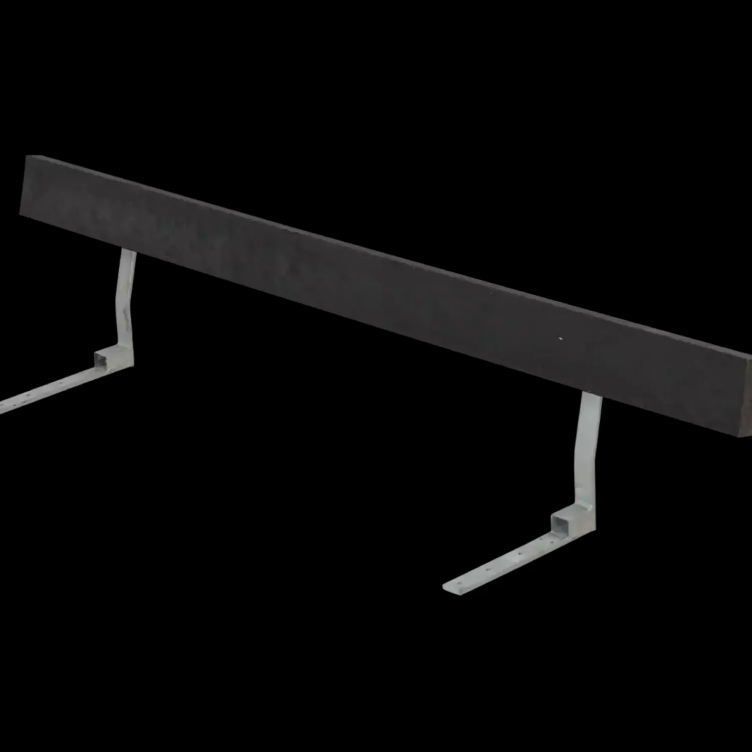 Plus Bord- Og Bænkesæt^Ryglæn til bord/bænkesæt 177 cm RePlast Sort