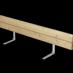 Discount Plus Ryglæn til Plankebænk 166 cm ThermoWood®