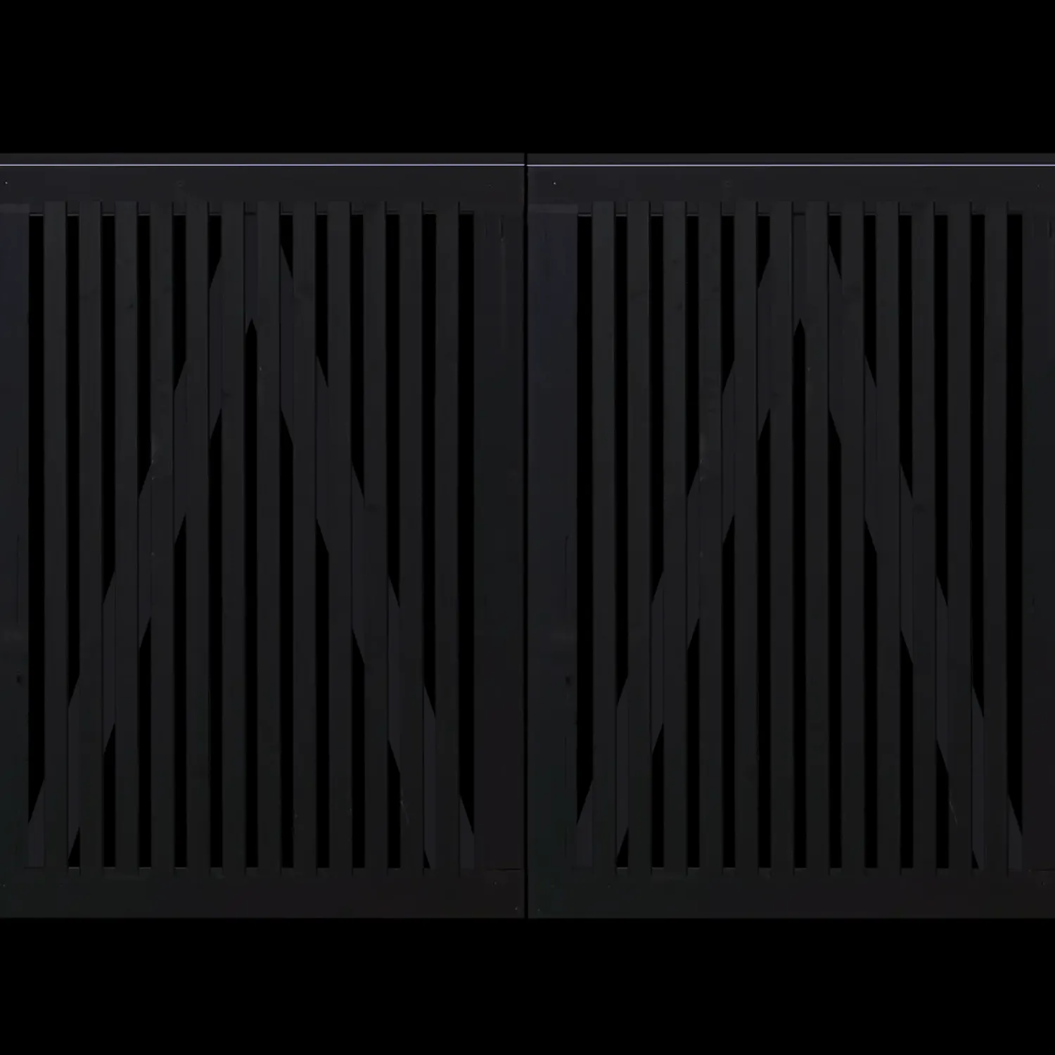 Best Plus Sendai dobbeltlåge 200x80 cm sort