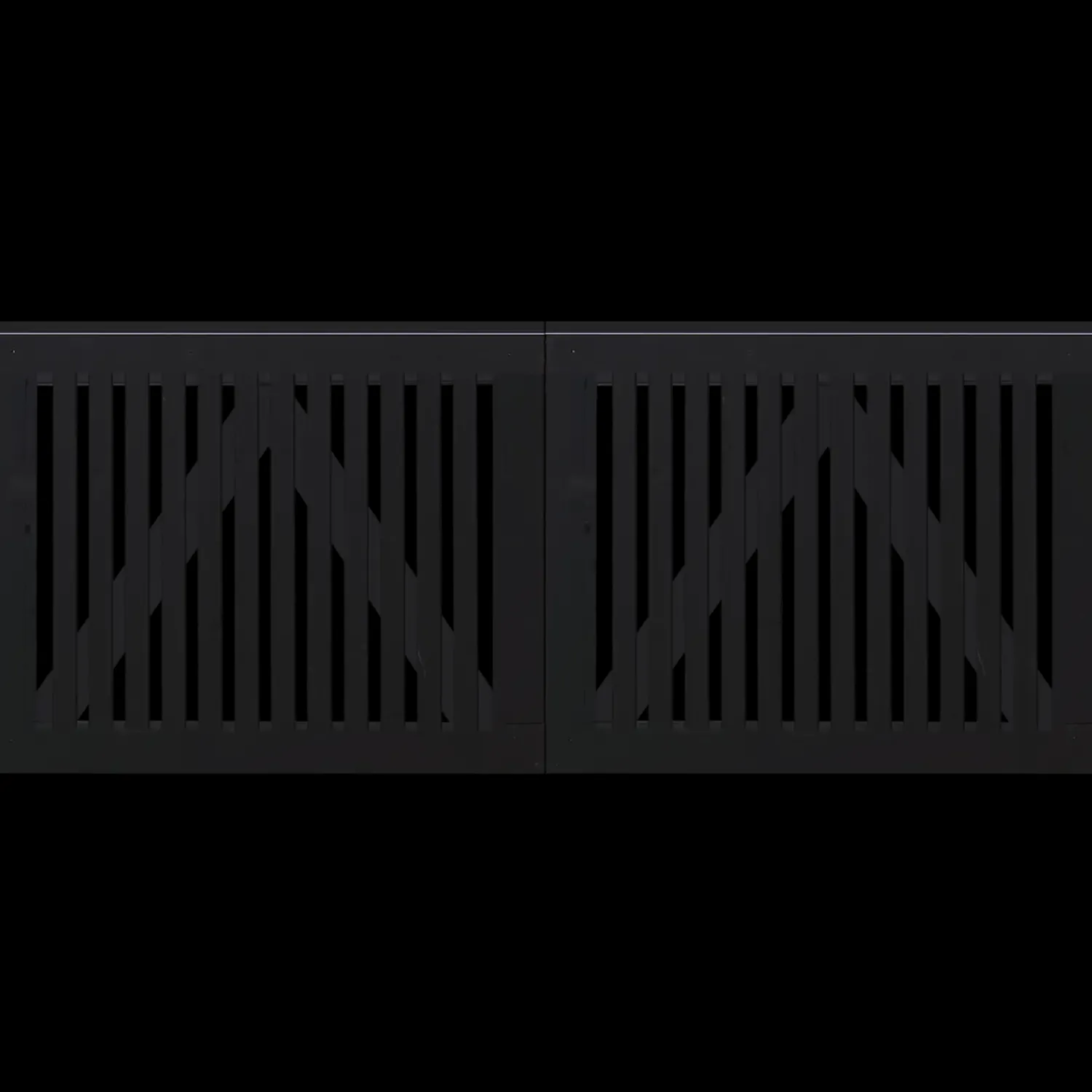 Best Plus Sendai dobbeltlåge 200x80 cm sort