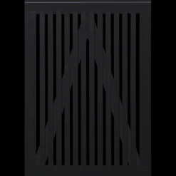 New Plus Sendai enkeltlåge 100x80 cm sort