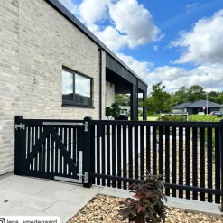 New Plus Sendai enkeltlåge 100x80 cm sort