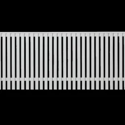 Plus Lamelhegn^Sendai hegn 180x80 cm hvid