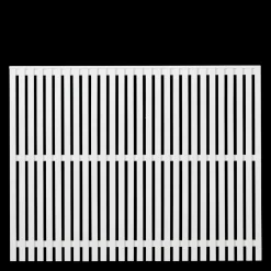 Plus Lamelhegn^Sendai hegn 180x80 cm hvid