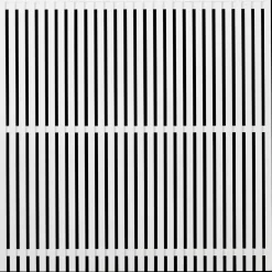 Plus Lamelhegn^Sendai hegn 180x80 cm hvid