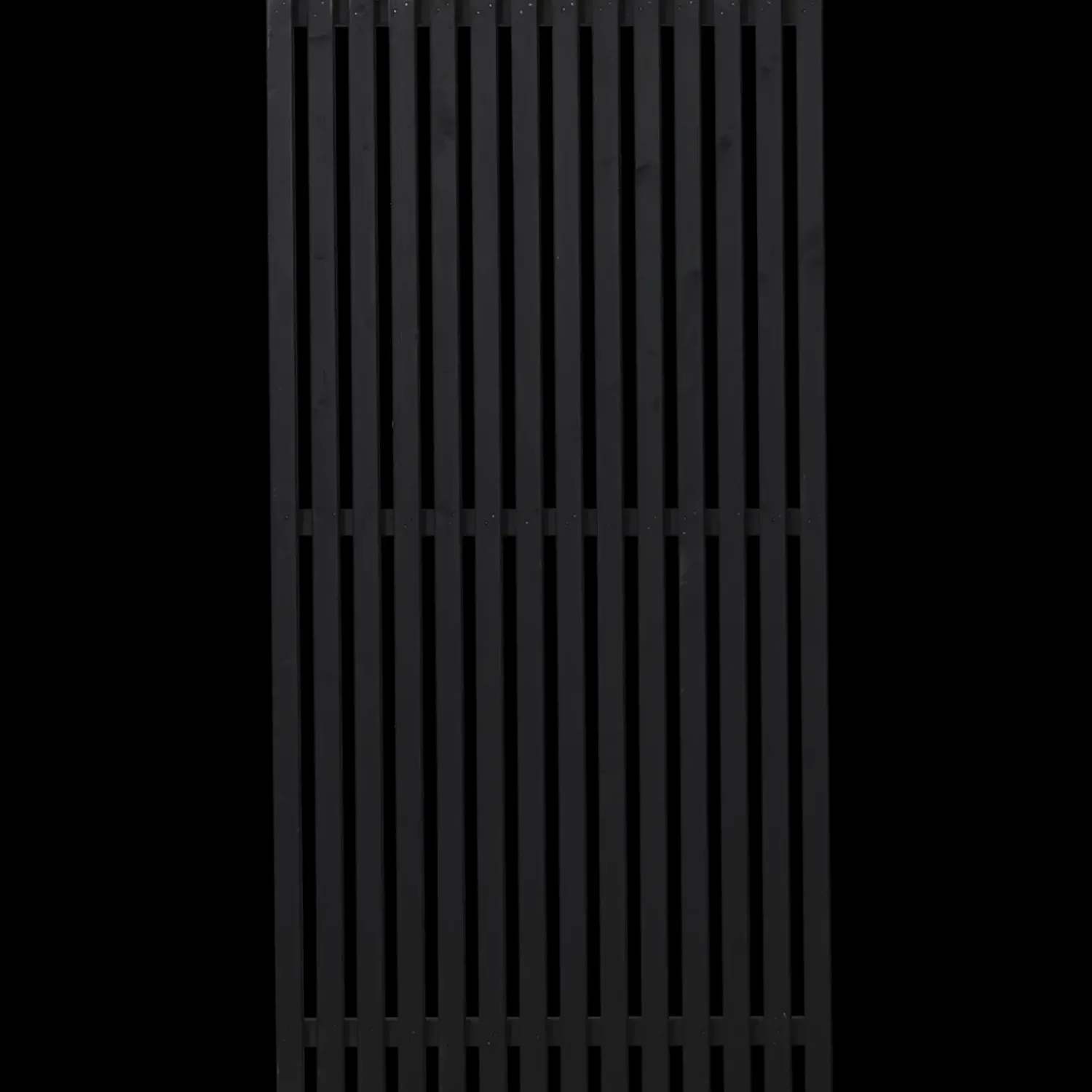 New Plus Sendai hegn 90x180 cm sort