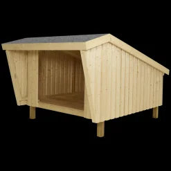 Shelters^Plus shelter ubehandlet nåletræ inkl. beslag/skruer