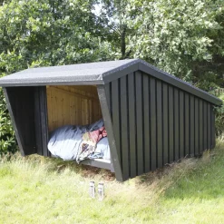 Shelters^Plus shelter ubehandlet nåletræ inkl. beslag/skruer