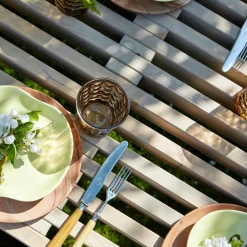 Best Plus Siesta Bord 138x76,5x72 cm grundmalet drivtømmerfarve