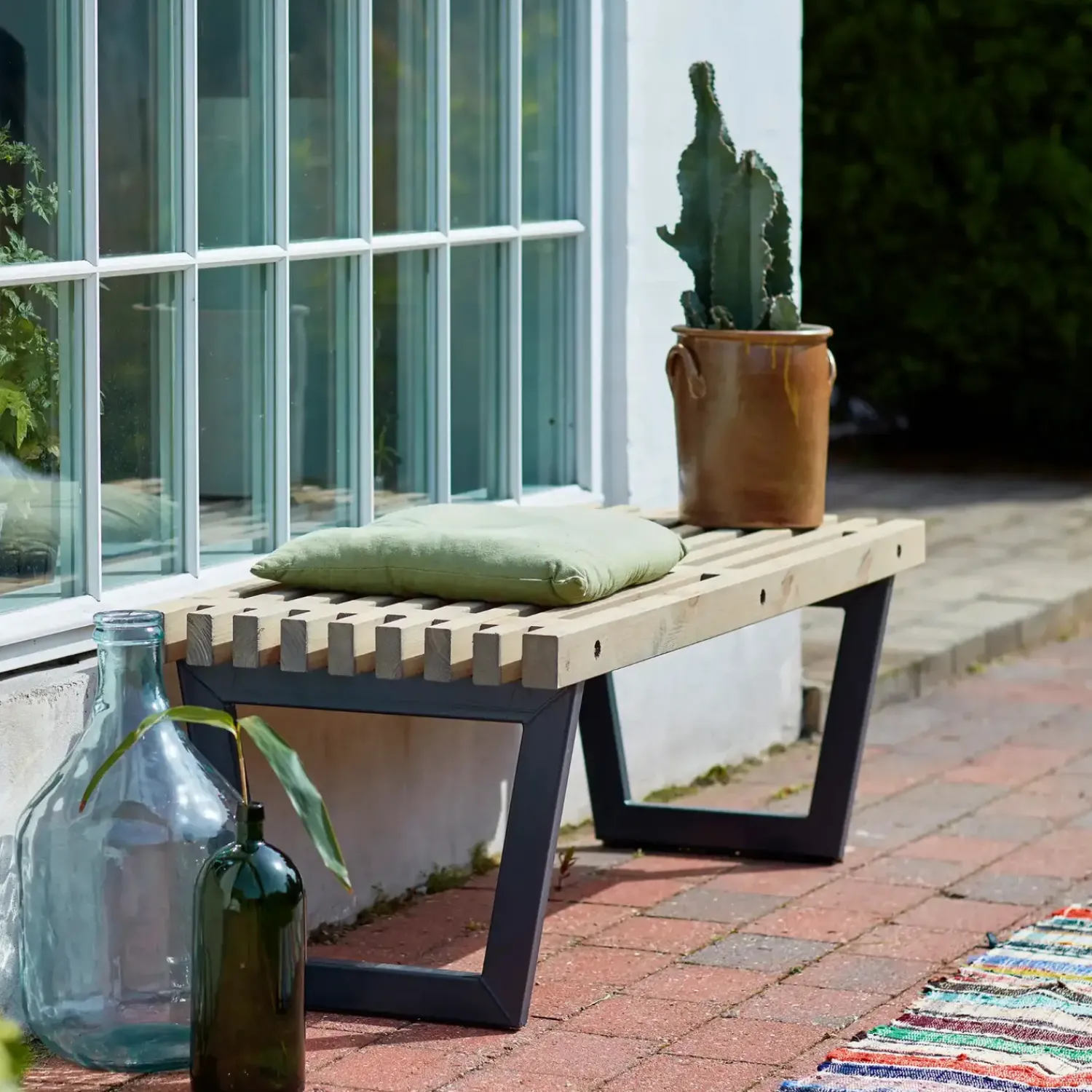 Clearance Plus Siesta rustik trallebænk/bord 138 cm