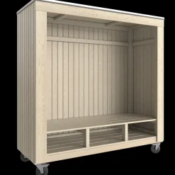 New Plus Siesta Sommerly på hjul 67x187x179 cm