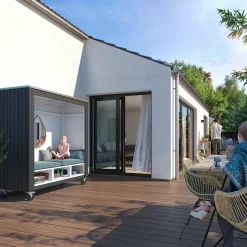 New Plus Siesta Sommerly på hjul 67x187x179 cm