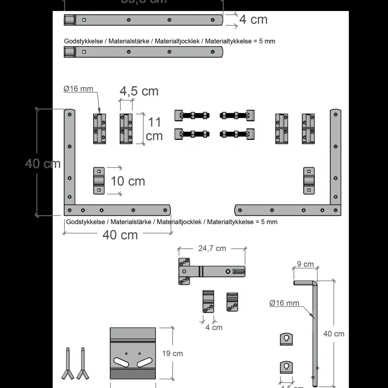 Best Plus Silence Dobbeltlåge inkl. beslag 200x170 cm