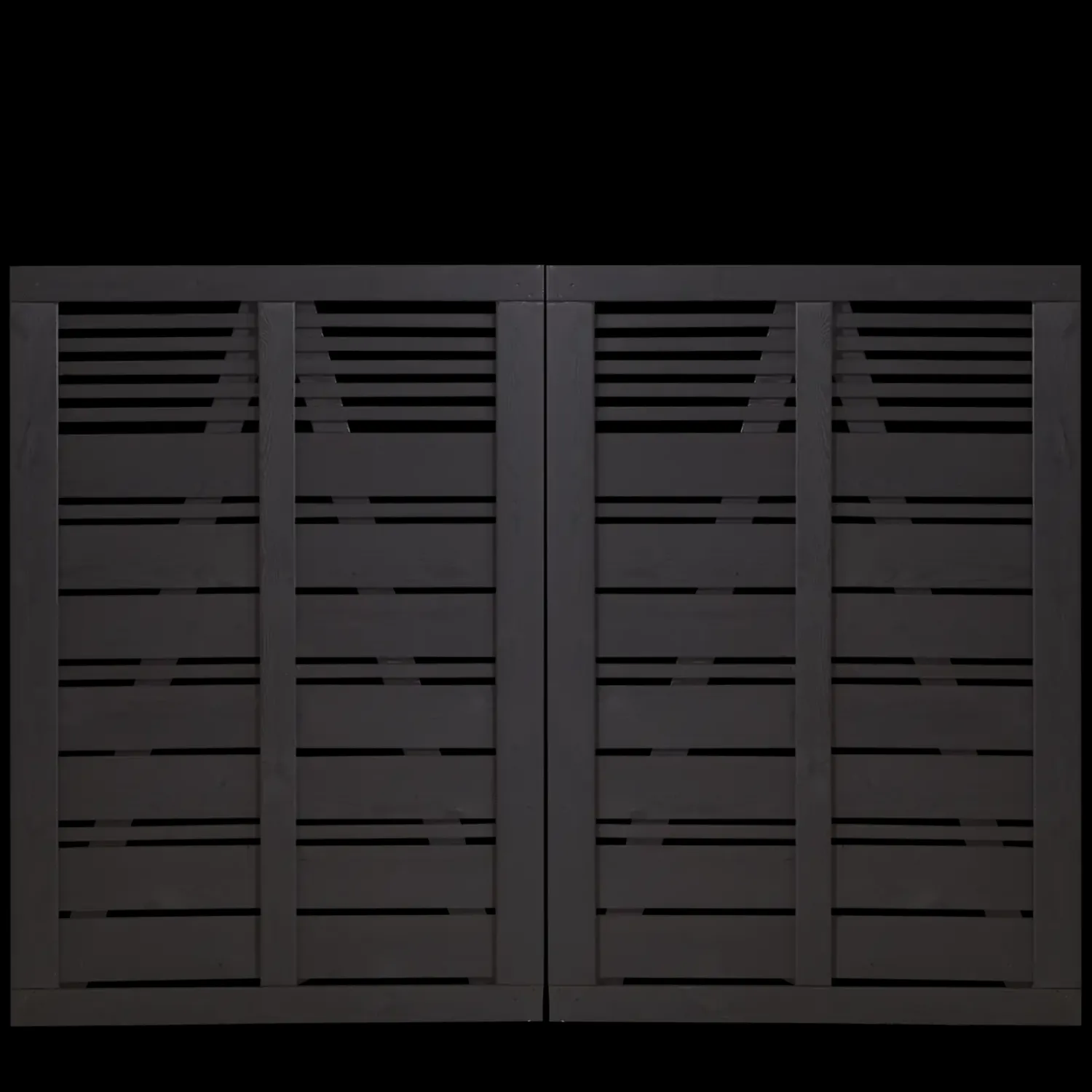 Clearance Plus Silence dobbeltlåge 200x110 cm sort