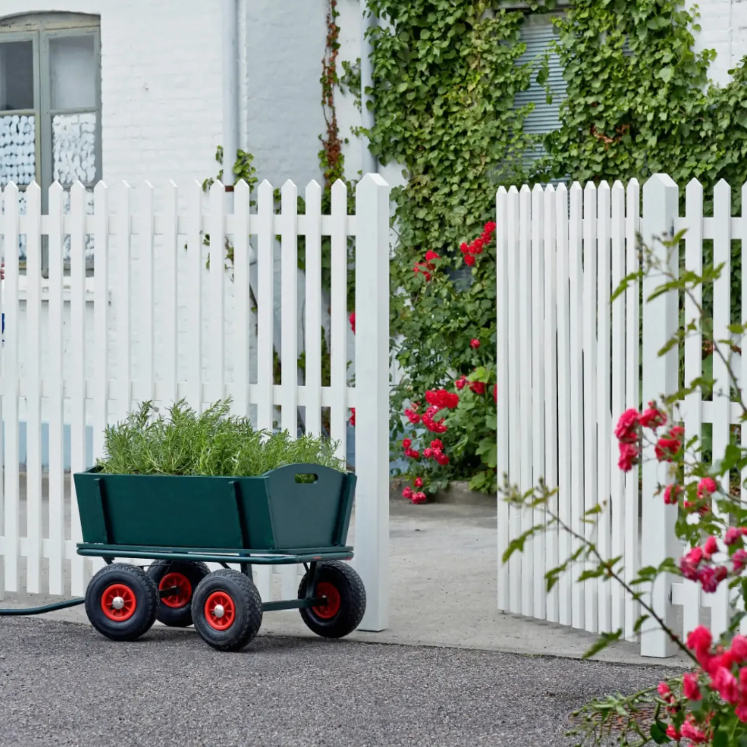 New Plus Skagen Lux hegn 150x80 cm hvid