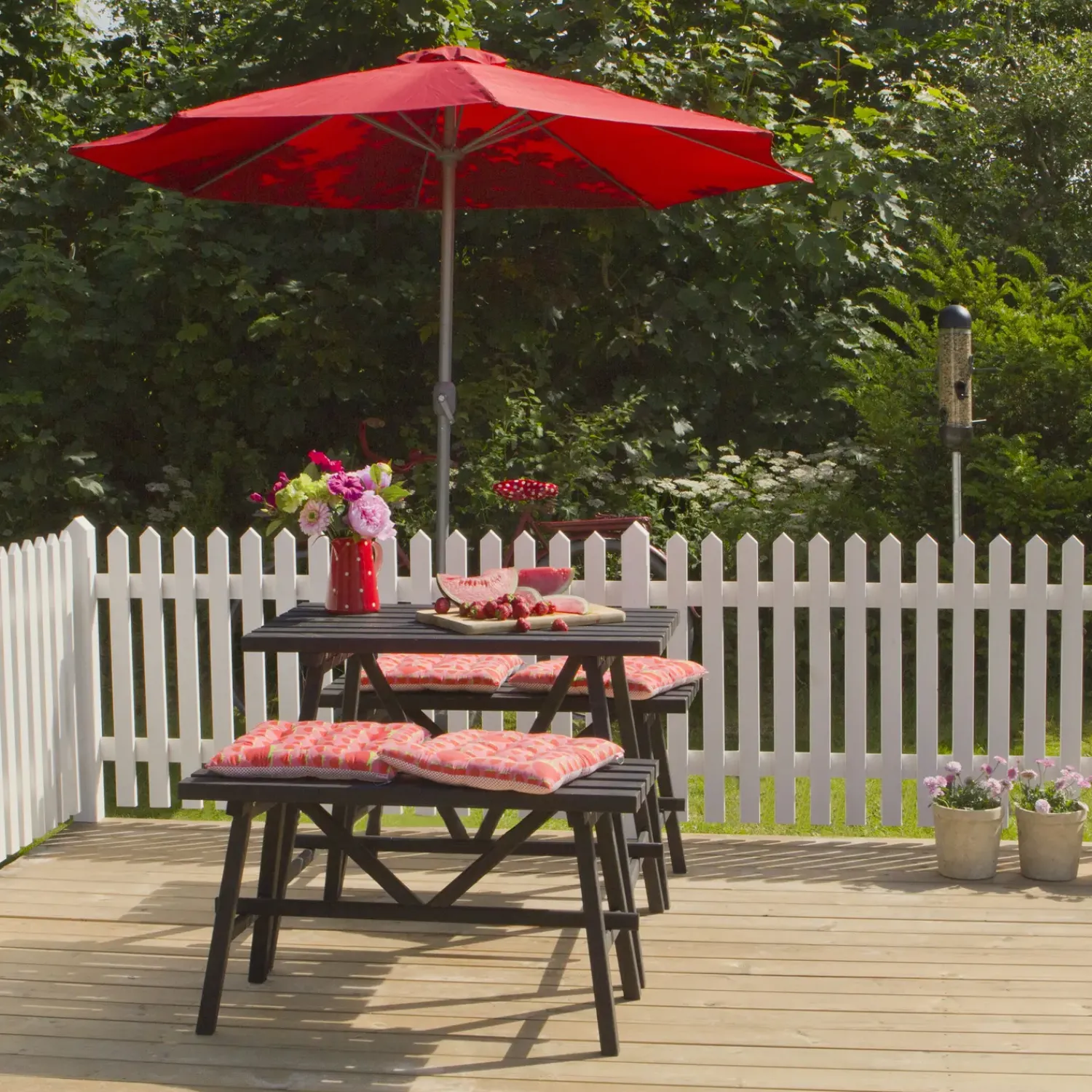 New Plus Skagen Lux hegn 150x80 cm hvid