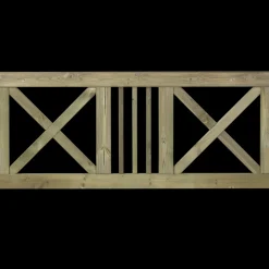 Discount Plus Slot hegn 180x75 cm trykimprægneret