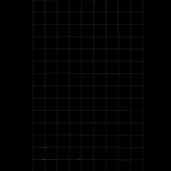 Best Plus stålespalier Maske str 10x10 sort/galv