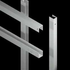 Clearance Plus stålramme t/hegn 90x95 cm varmgalvanisert