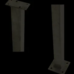 New Plus Stålstolpe m/fod til håndliste  4,5x4,5x103,3 cm