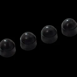 Plus stolpefod t/nedstøbning hjørne 9x9 cm sort