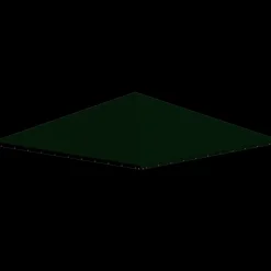 Discount Plus Tagdug - sort polyester 387x387cm