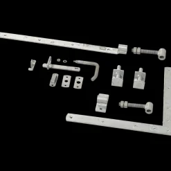 Plus Havelåger^Tangent Enkeltlåge inkl. beslag  95x180 cm umbragrå