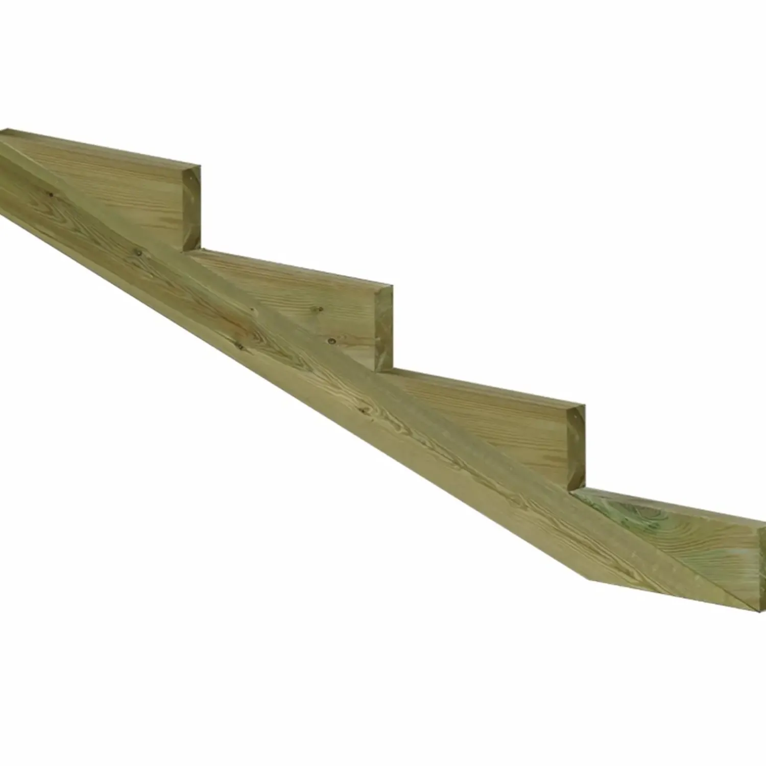 Discount Plus Terrassetrappe 4 trin 19° 120 cm