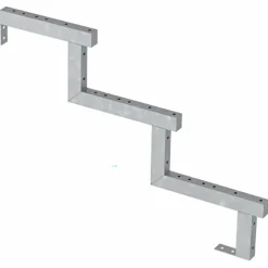 Hot Plus Terrassetrappe 3 trin 54x79 cm 34,2° 120 cm