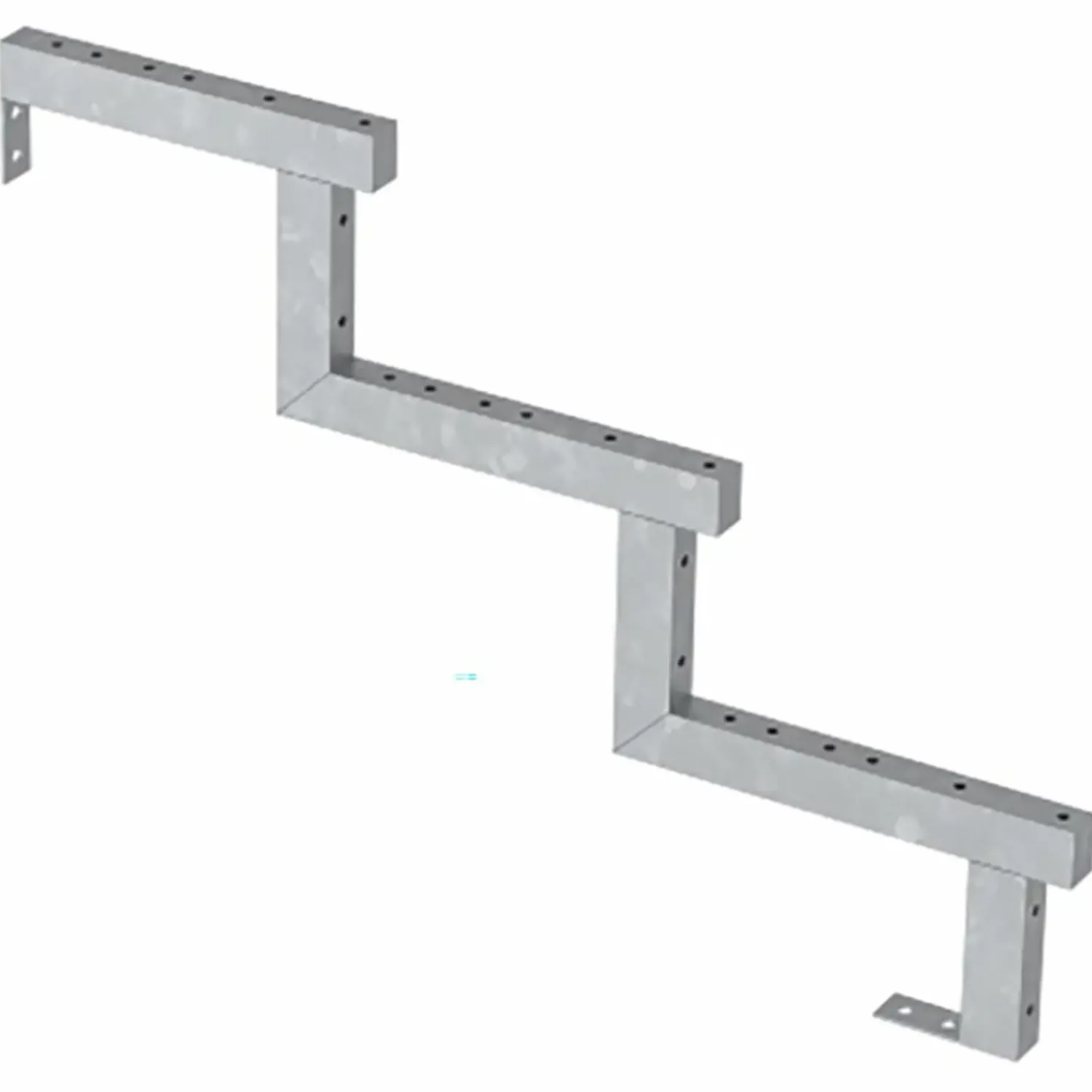Hot Plus Terrassetrappe 3 trin 54x79 cm 34,2° 120 cm
