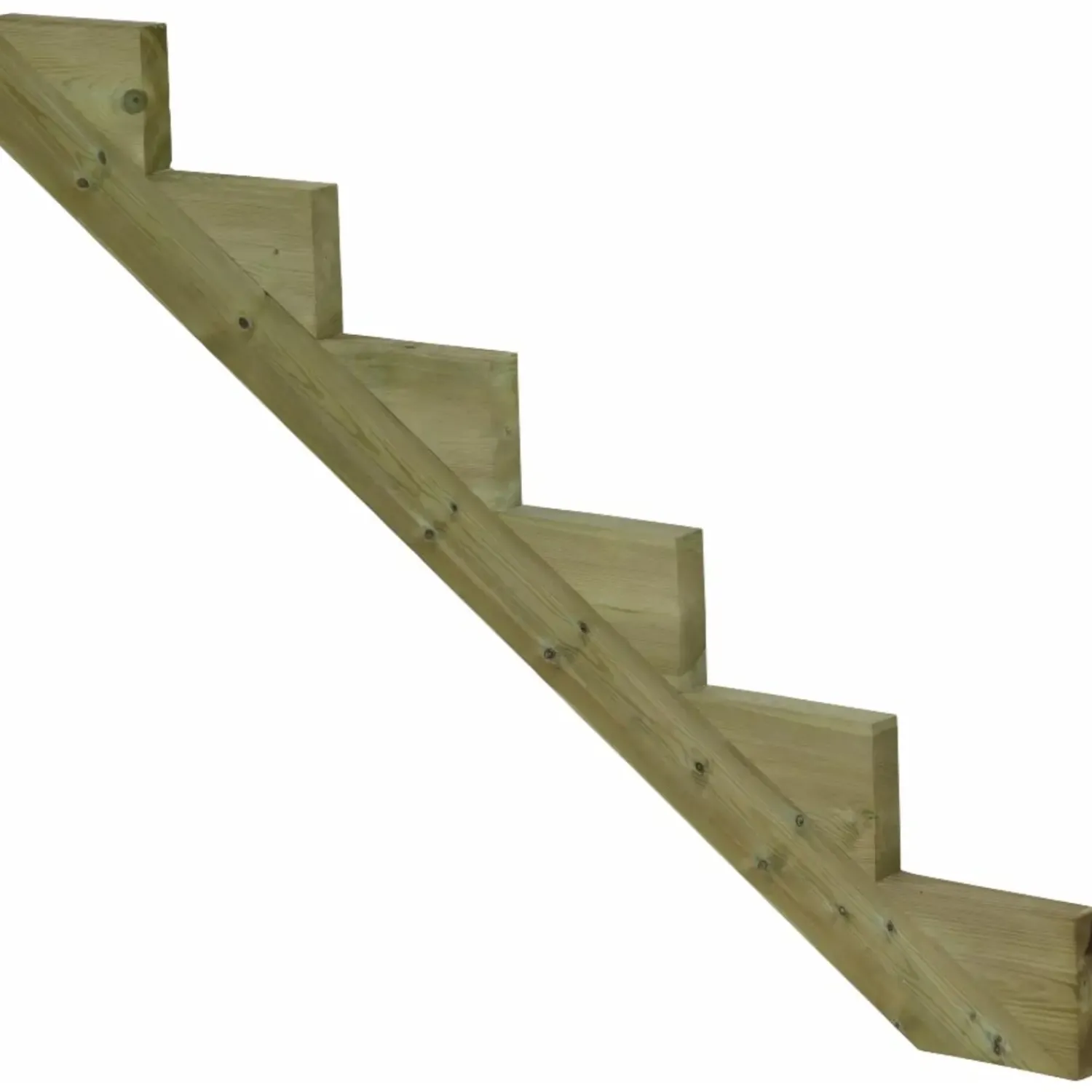 Clearance Plus Terrassetrappe 6 trin 105x151 cm 34,2° 180 cm