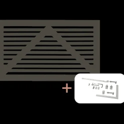 Plus Havelåger^Tokyo Bred låge inkl. beslag 150x90 cm