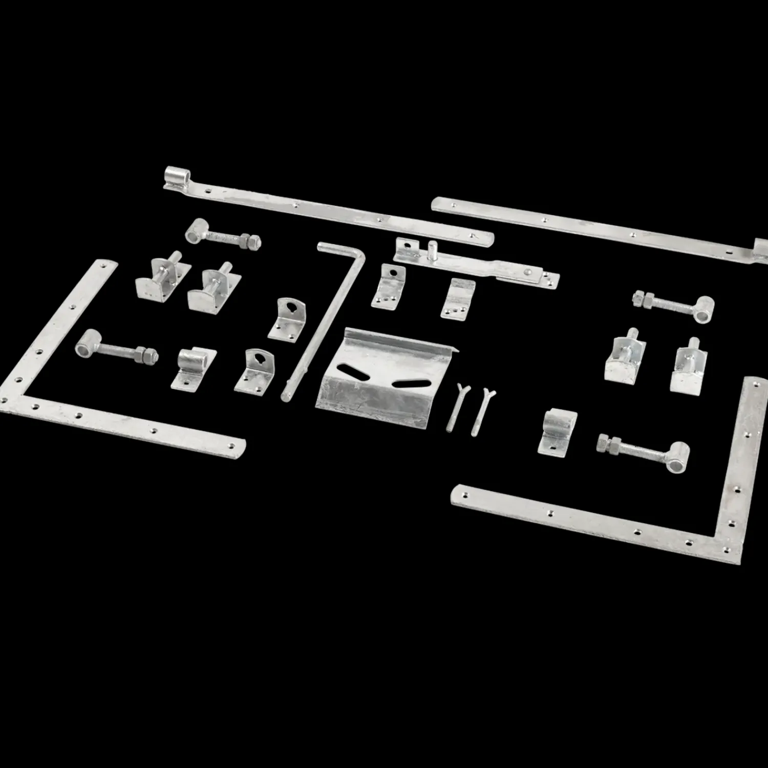 Plus Havelåger^Tokyo dobbeltlåge inkl. beslag 200x90 cm hvid