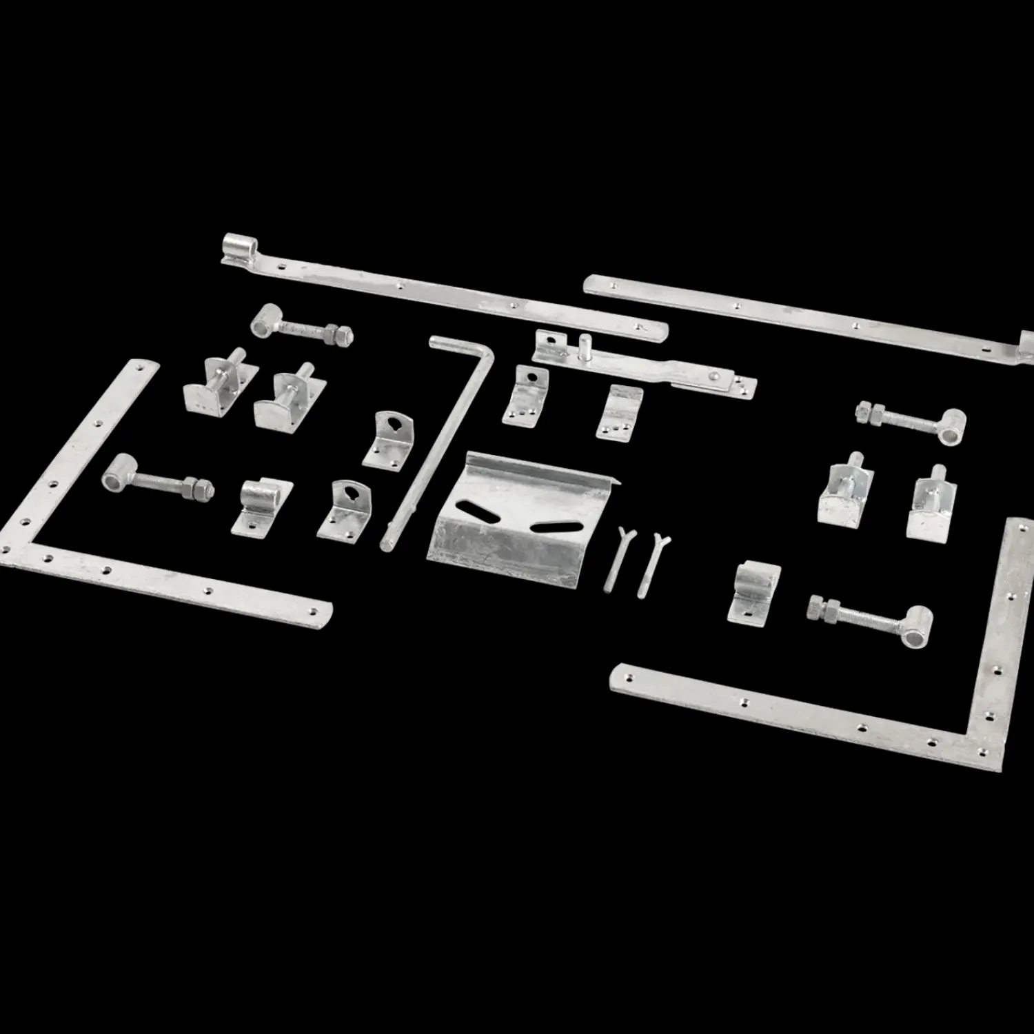 Plus Havelåger^Tokyo dobbeltlåge inkl. beslag 200x90 cm hvid