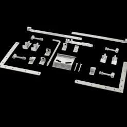 Plus Havelåger^Tokyo dobbeltlåge inkl. beslag 200x90 cm hvid